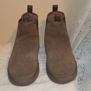 Ugg Men's 9 Brown Suede Neumel Chelsea Boots 1121644